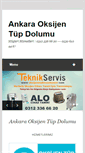 Mobile Screenshot of ankaraoksijendolumu.com
