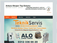 Tablet Screenshot of ankaraoksijendolumu.com